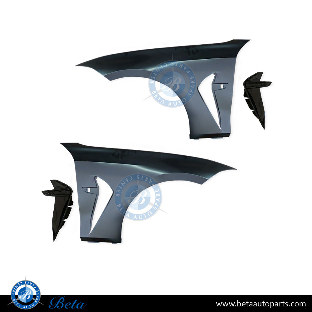 Fenders Assy M8 look for BMW 3 Series G20 2019-Up models, Part Number 41008494439 / 41008494440 Fenders Assy M8 look for BMW 3 Series G20 2019-Up models, Part Number 41008494439 / 41008494440